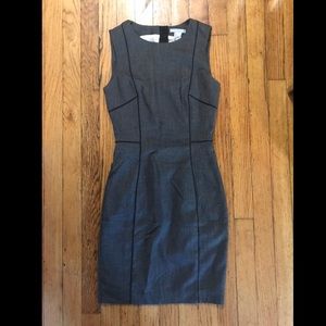 H&M grey work dress